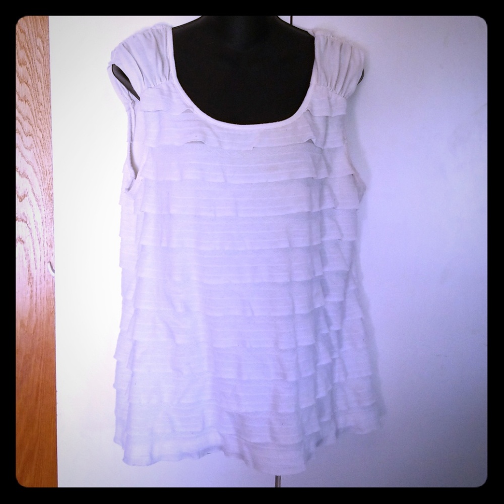 Beautiful ruffle layered top